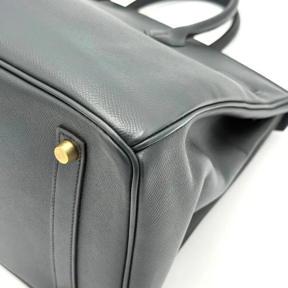 Birkin 35 Epsom Indigo - Picture 8 of 13